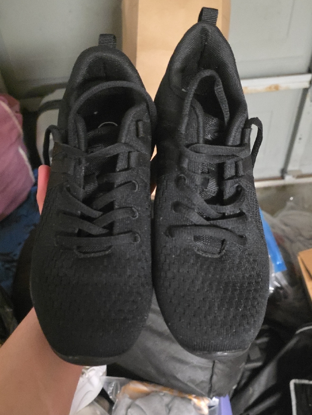 Women’s Athletic Running Sneakers - All Black